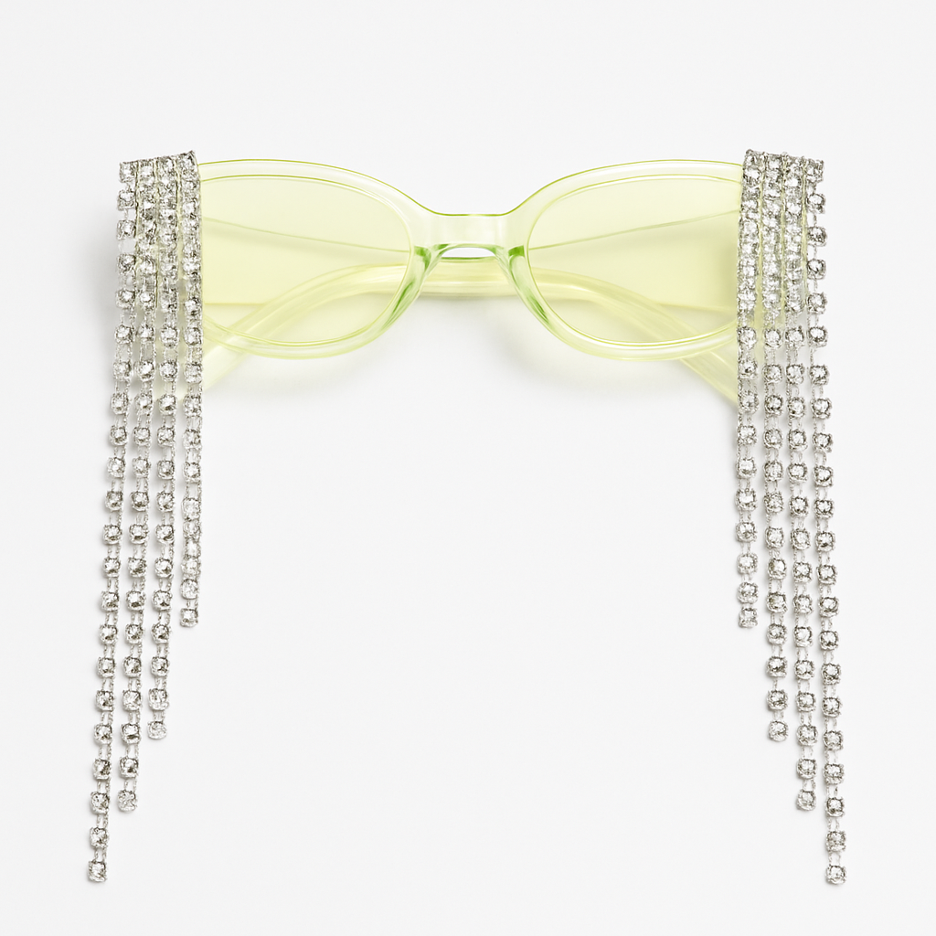 Crystal Fringe Sunglasses | "The Boy Is Mine" Collection
