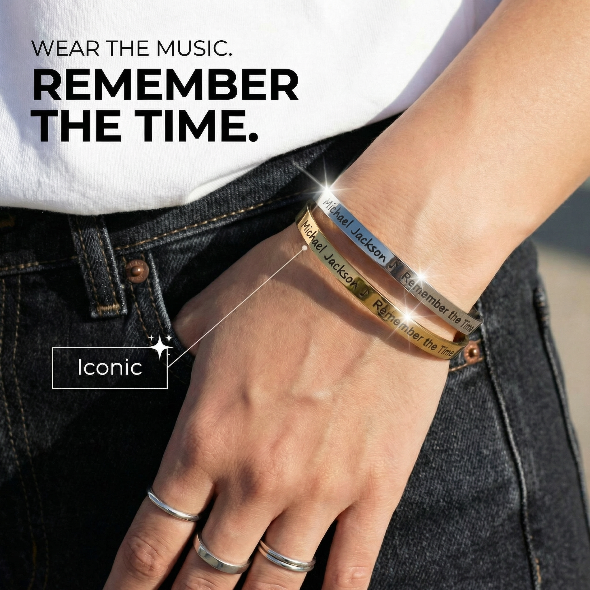 Image of Remember the Time Cuff Bangle