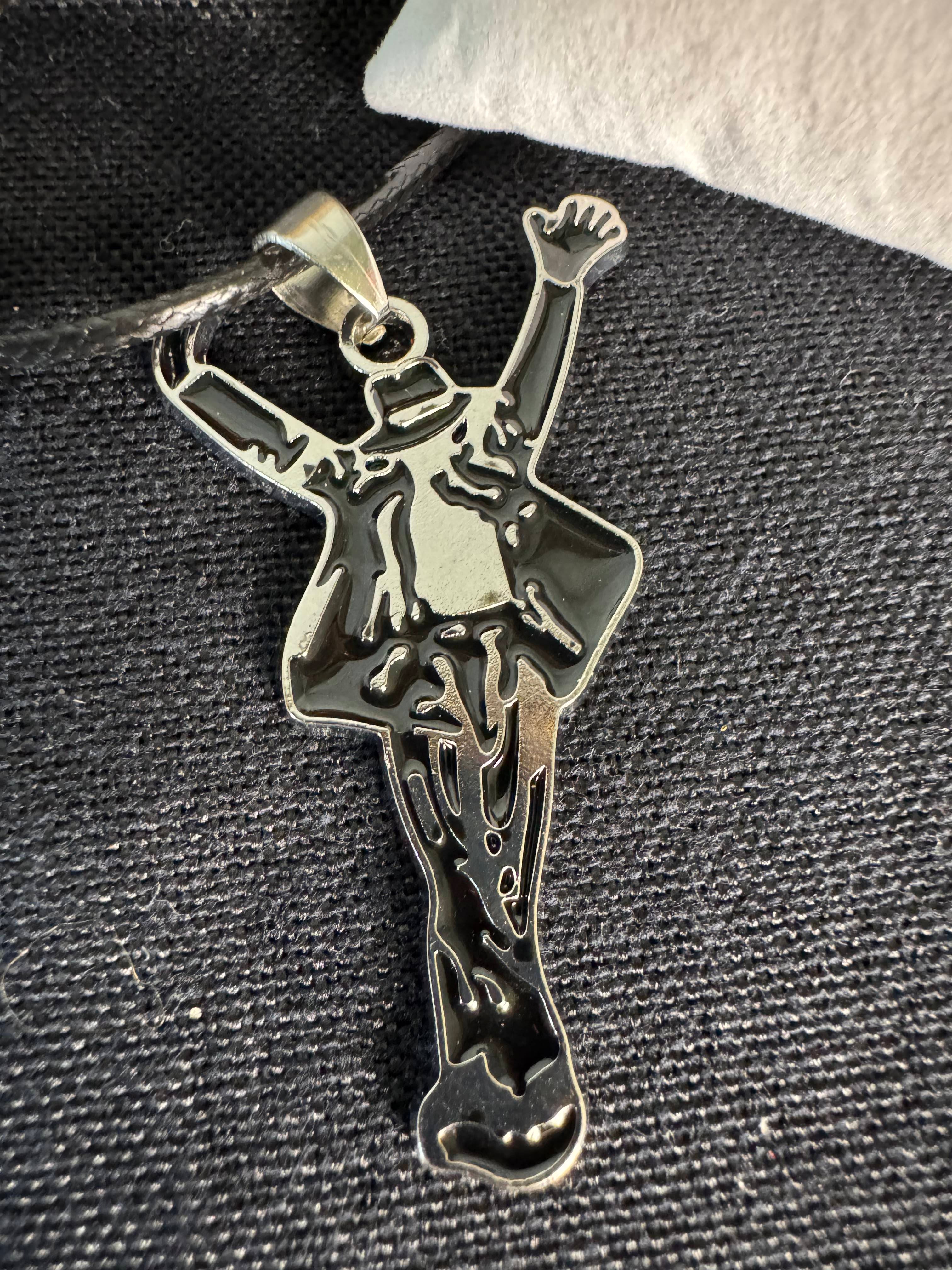 Image of King of Pop Charm & Necklace Set