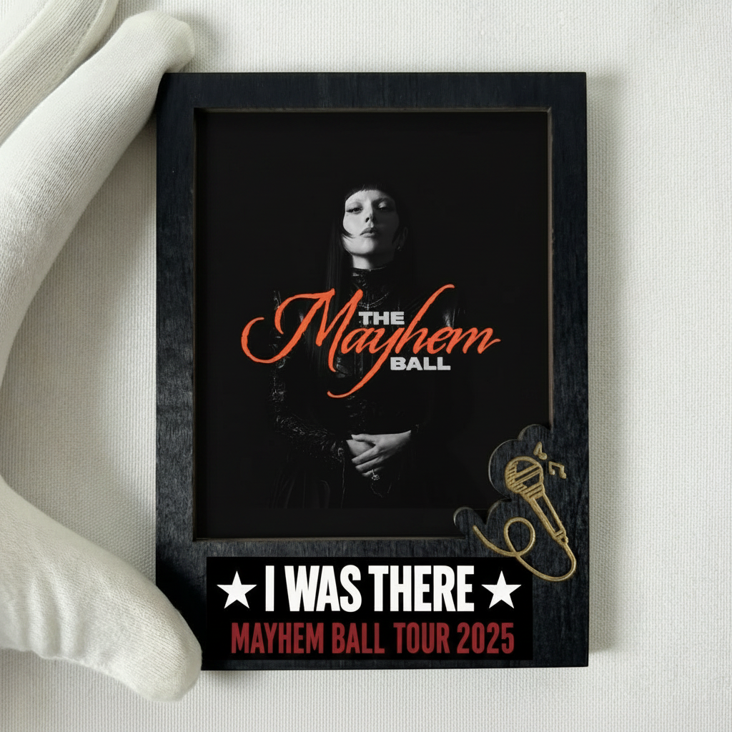 Image of I Was There | Gaga Mayhem Ball Tour 2025 - 2026 Memory Frame