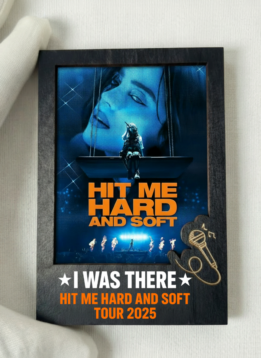 Image of I Was There | Hit Me Hard & Soft Memory Frame