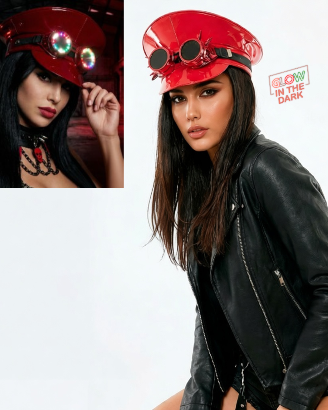 Image of After Dark LED Goggle Hat - Light up the Night