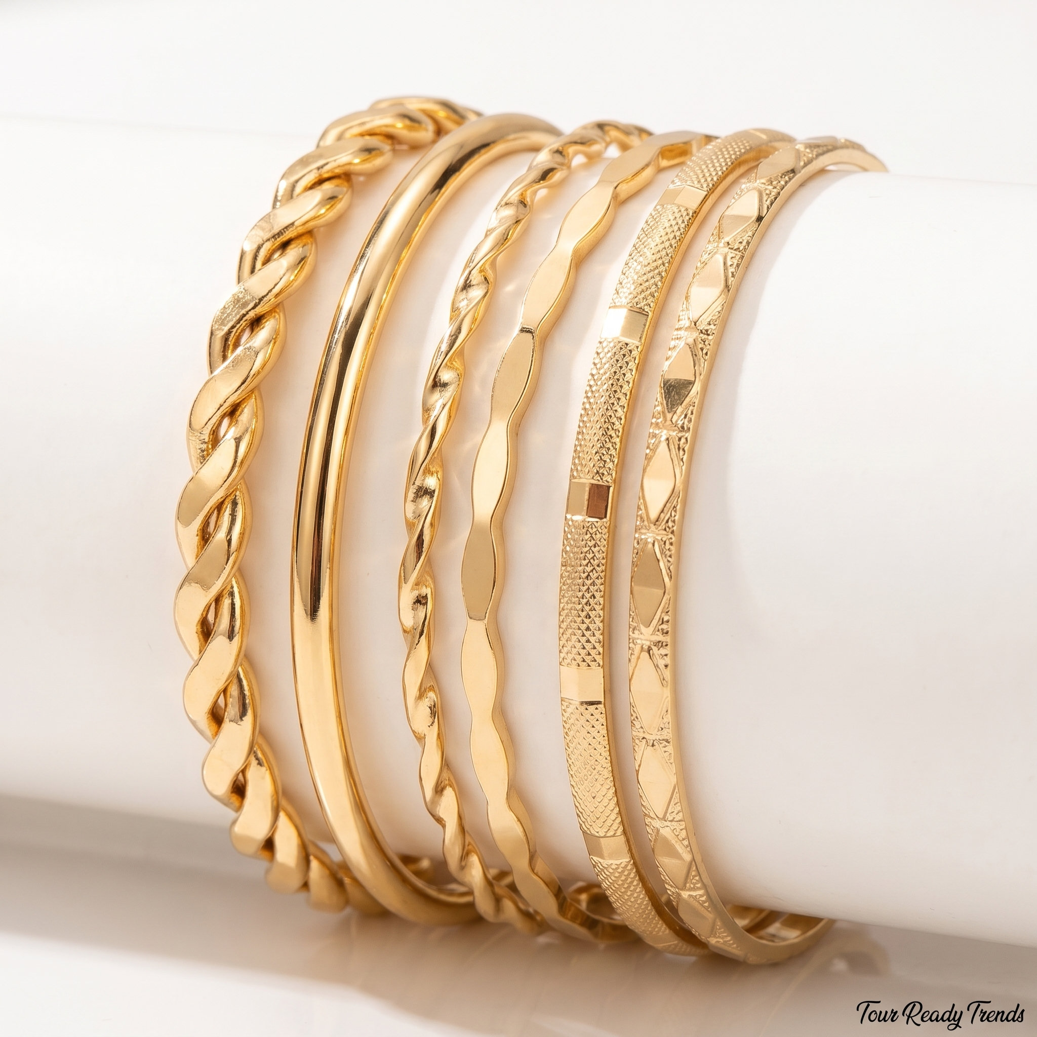 Image of U Remind Me Cuff Bangle | Stack Bracelet Set