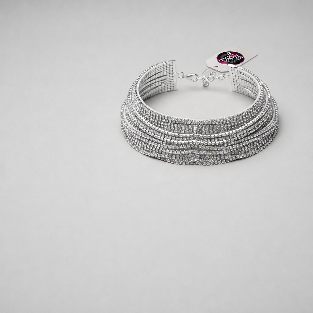 Image of Bunny Ear Headband & Layered Choker Set