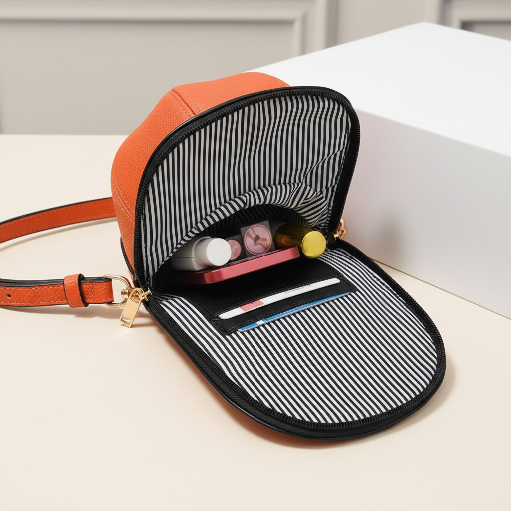 Image of Basketball Madness Hat Crossbody Bag