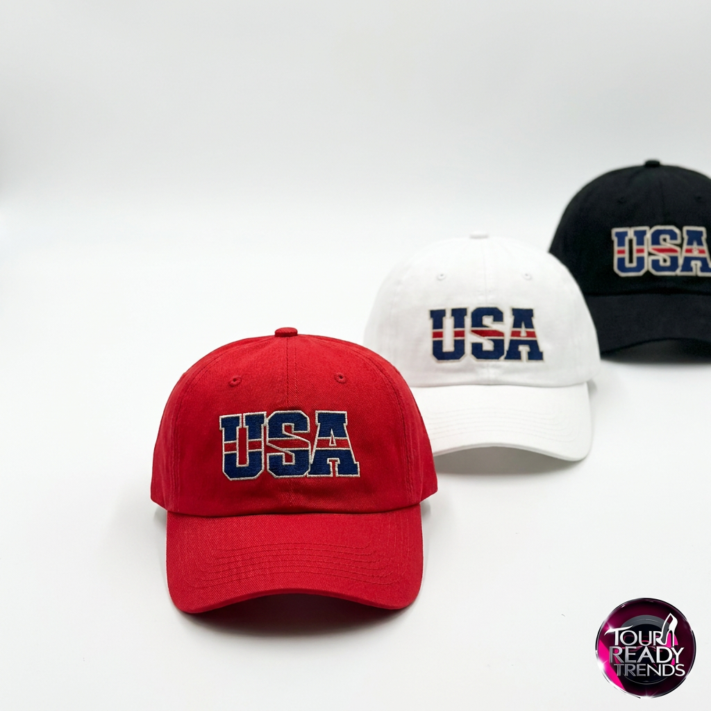 Image of USA Patriotic Baseball Cap