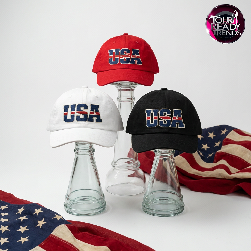 Image of USA Patriotic Baseball Cap