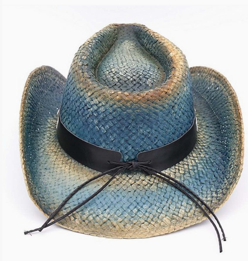 Image of Patriotic Star Cowgirl Hat – Denim Blue