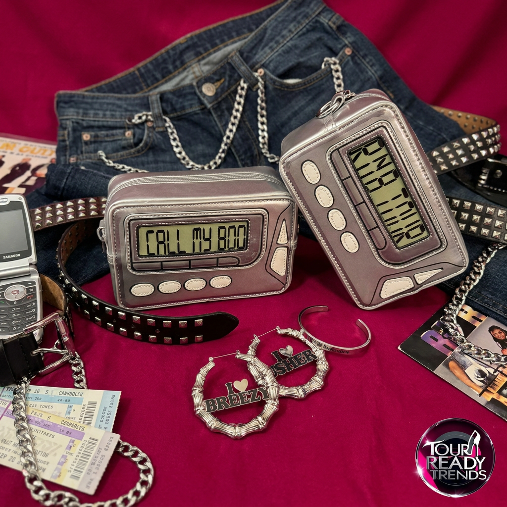 Image of 90s Pager Bag | Call My Boo or RNB Tour Purse