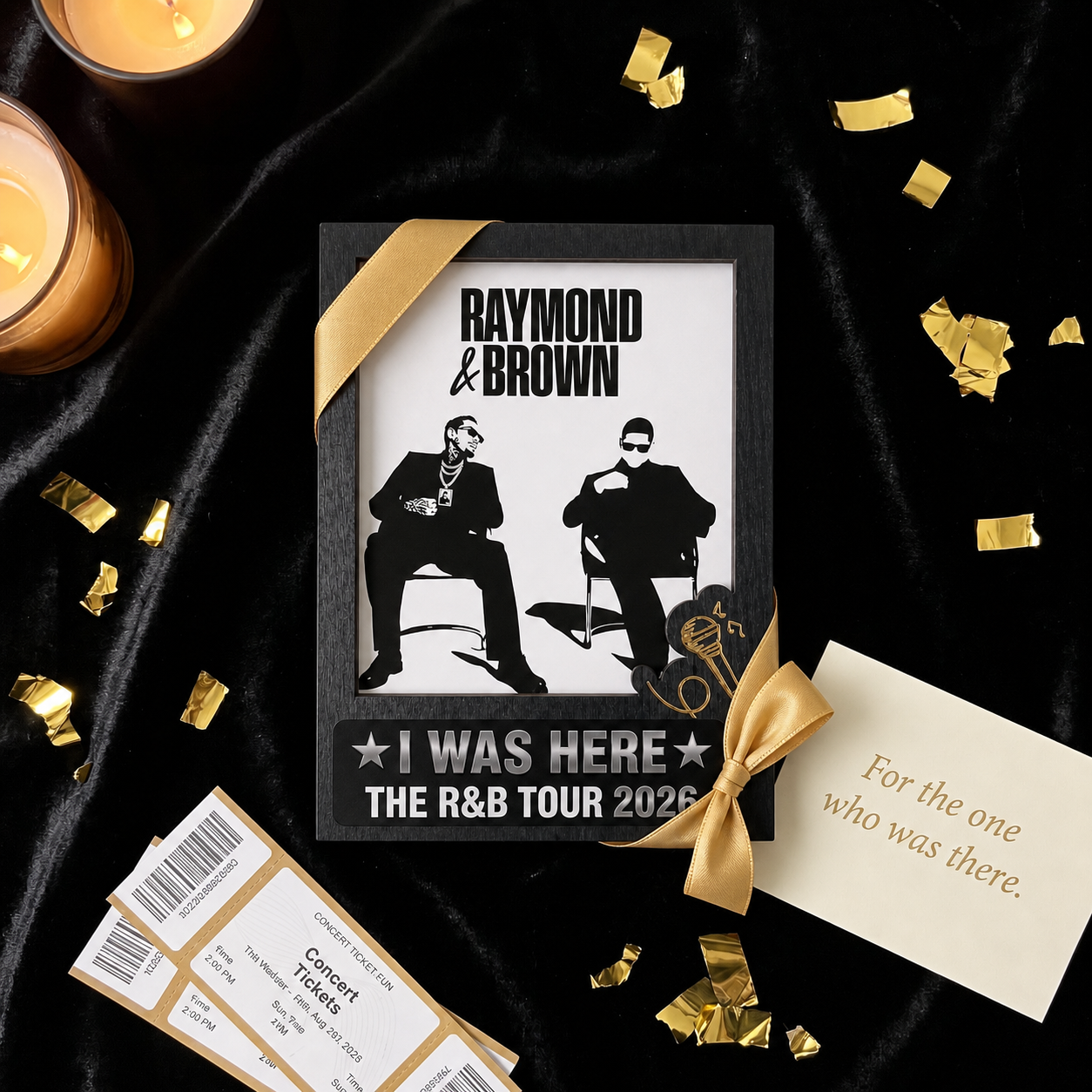 Image of I Was Here | The Raymond & Brown Tour Memory Frame