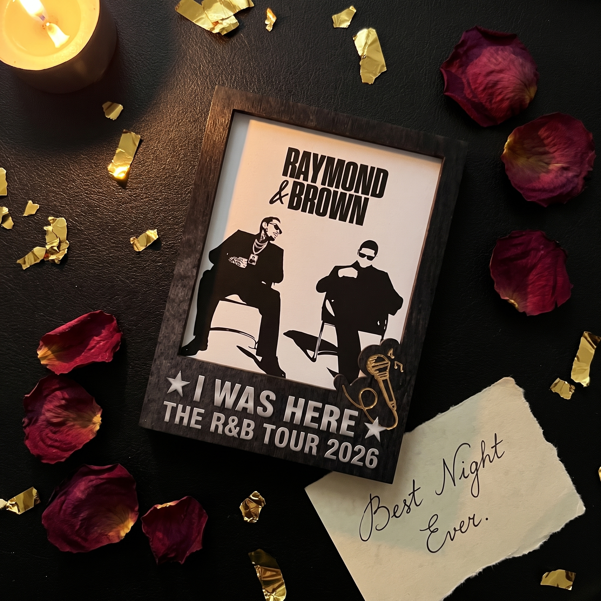Image of I Was Here | The Raymond & Brown Tour Memory Frame