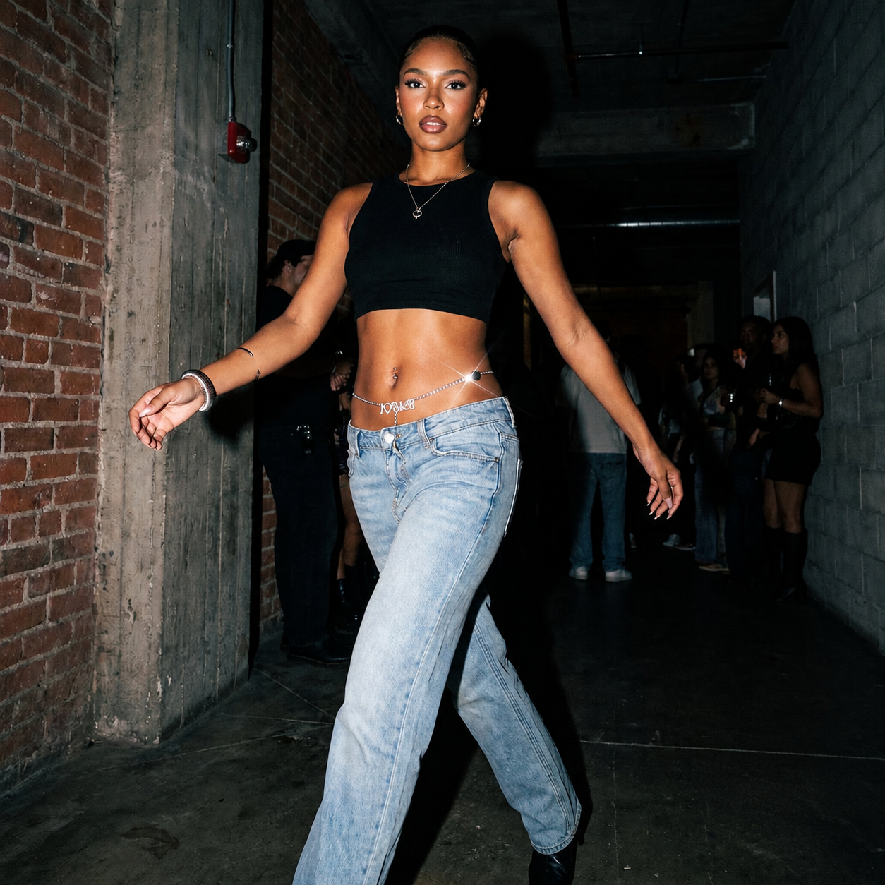 Image of I Love RnB Jewelry Thong Waist Chain | Raymond & Brown Tour