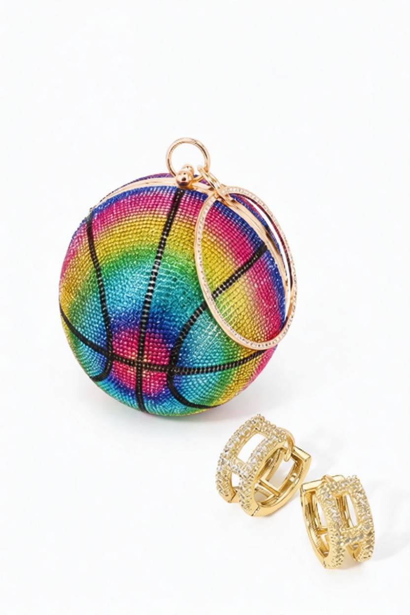Image of Glam Baller Rainbow Bling Crossbody