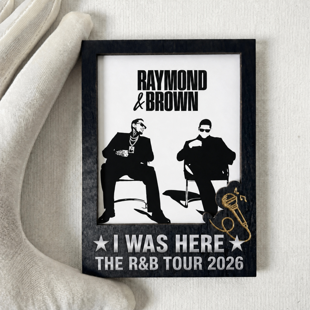 Image of I Was Here | The Raymond & Brown Tour Memory Frame