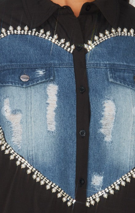 Image of Love the Culture Oversized Shirt Dress