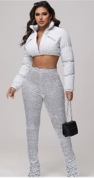 Boss Mode Crop Puffer