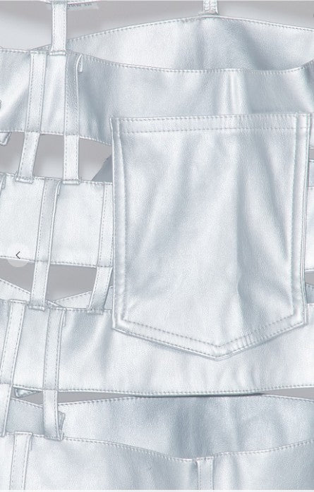 Main Stage Warrior Multi-Belt Mini Skirt