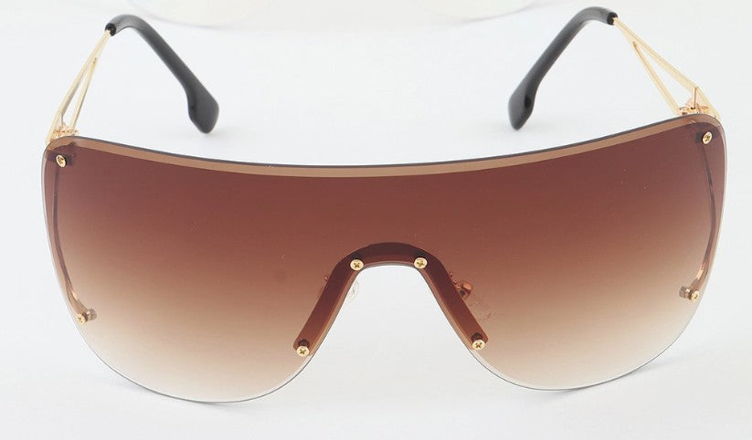 Image of Baby Girl Eyewear | Oversized Shield Sunglasses