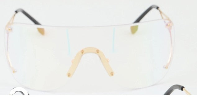 Image of Baby Girl Eyewear | Oversized Shield Sunglasses