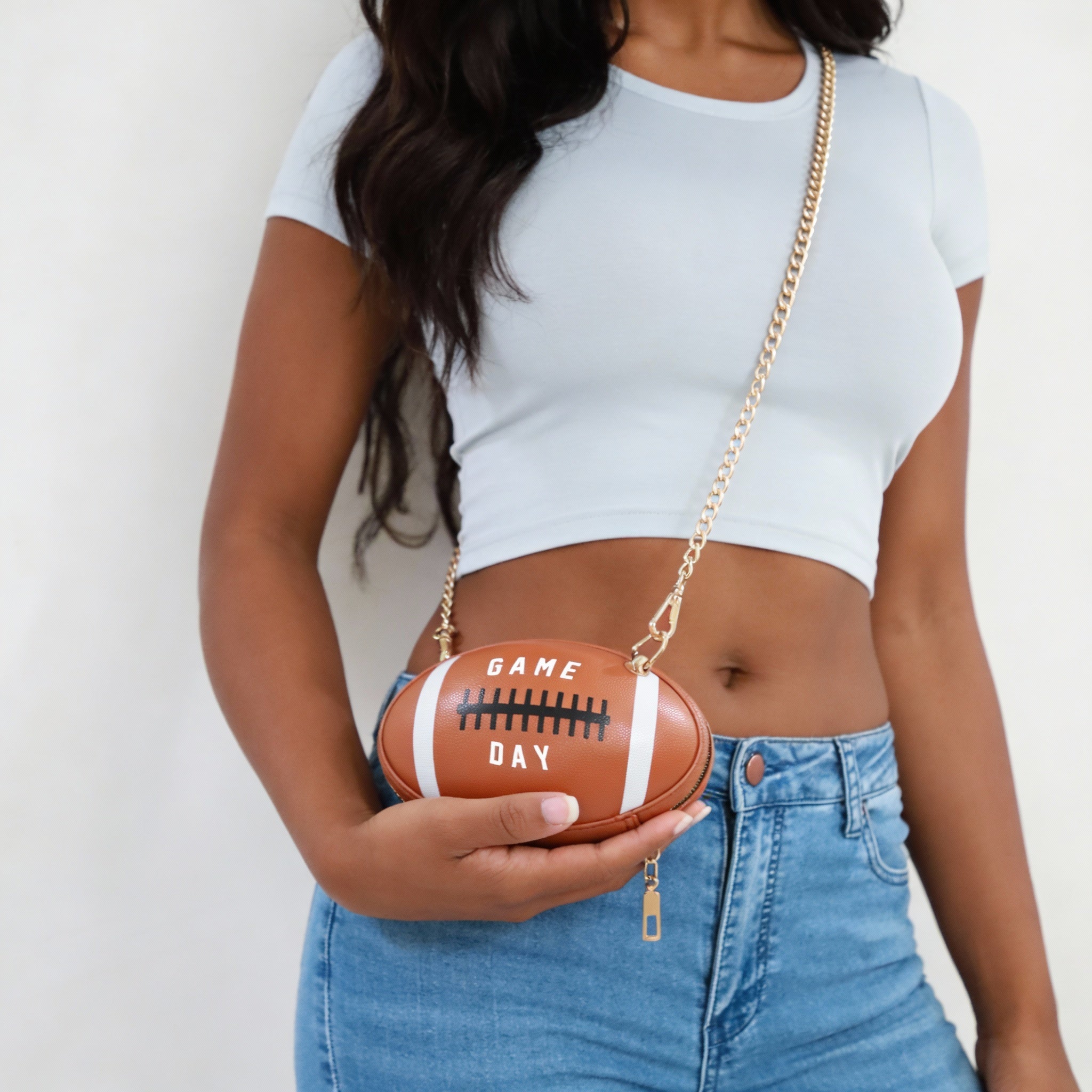 Image of Game Day Football Clutch Purse