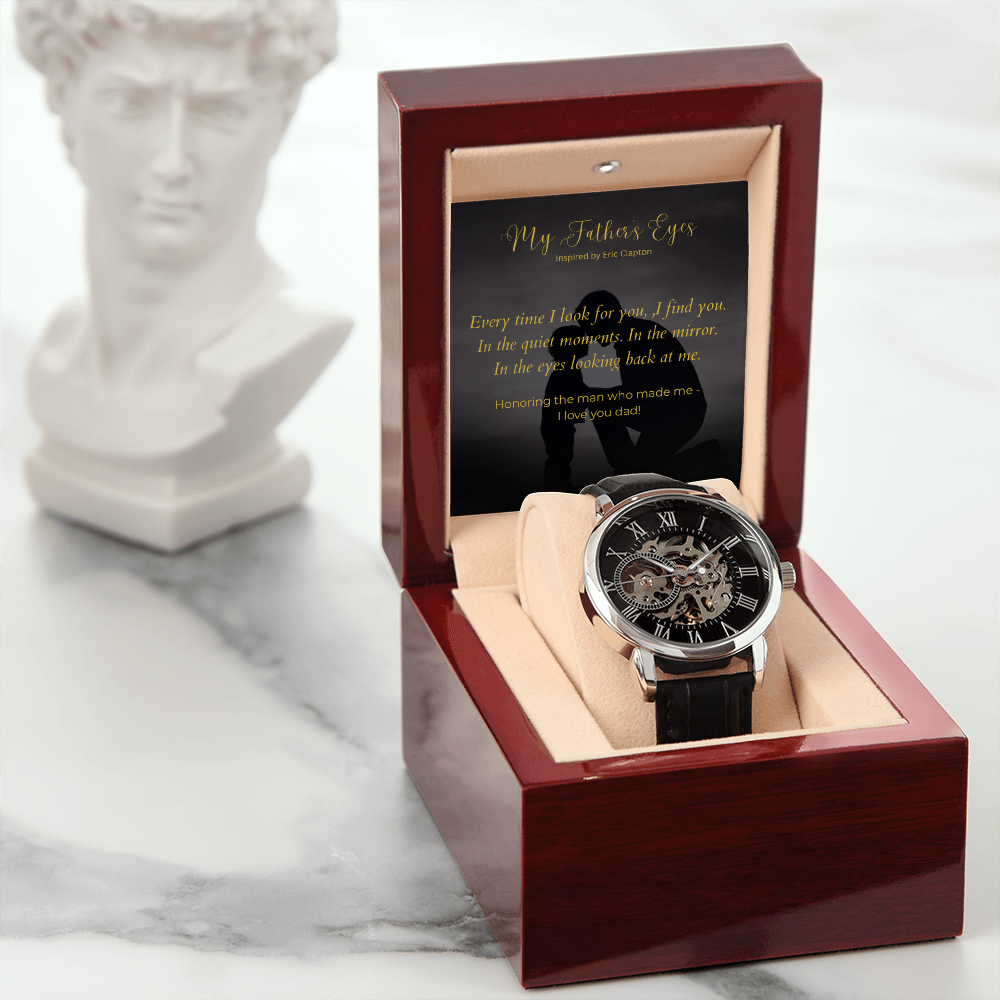 Image of My Father's Eyes Men's Luxury Watch