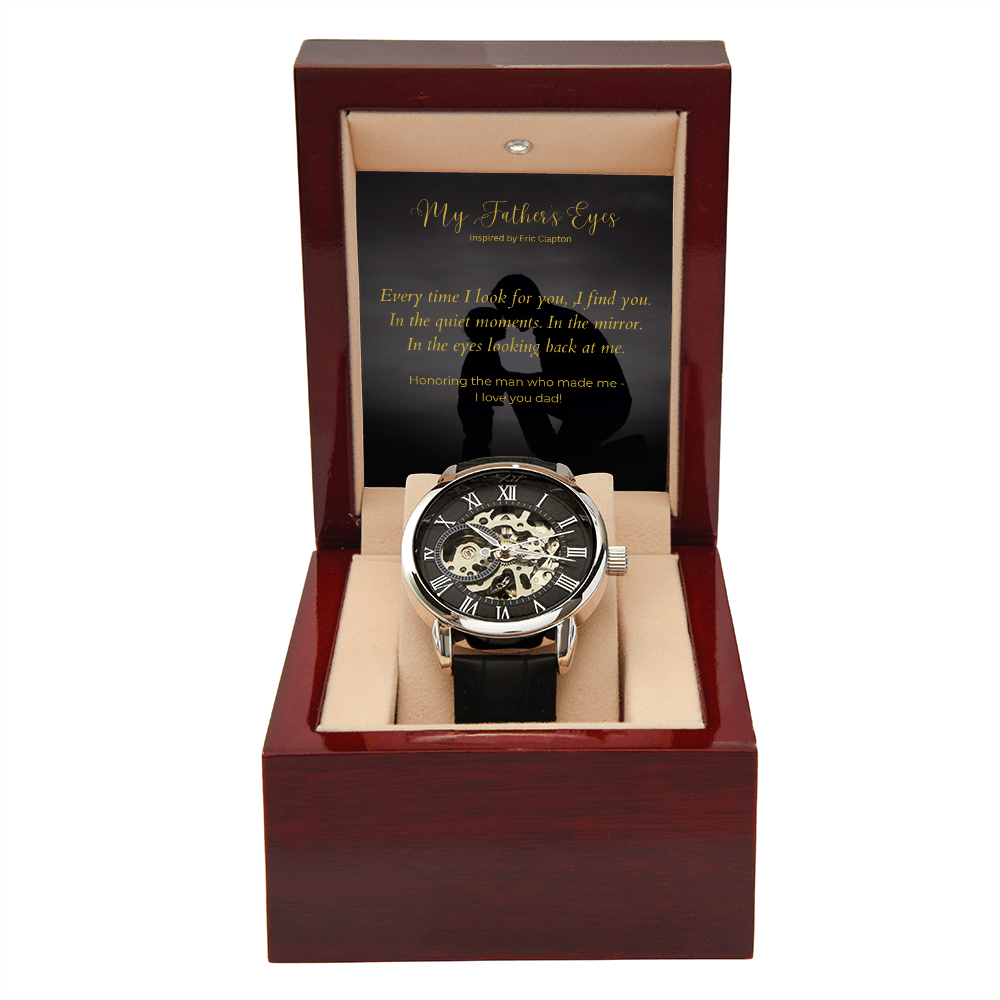 Image of My Father's Eyes Men's Luxury Watch