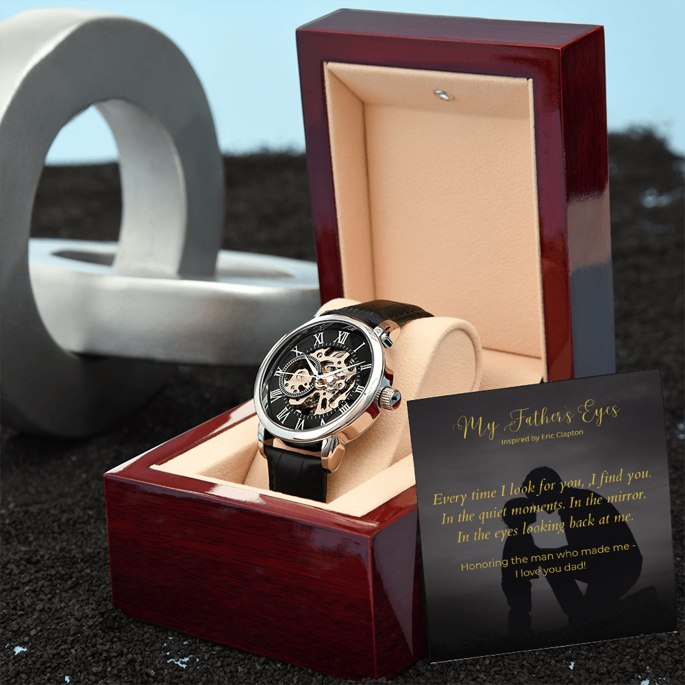 Image of My Father's Eyes Men's Luxury Watch