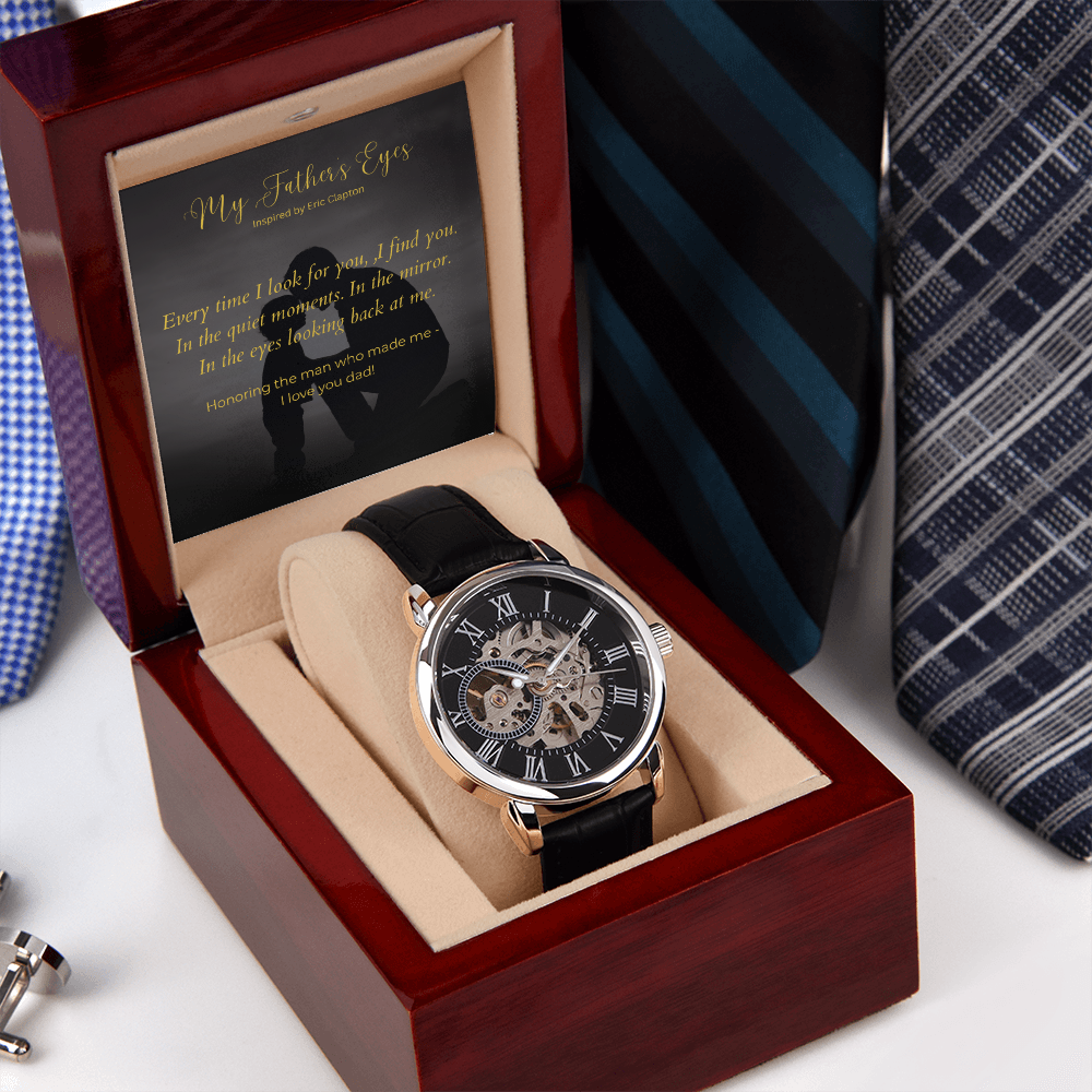 Image of My Father's Eyes Men's Luxury Watch