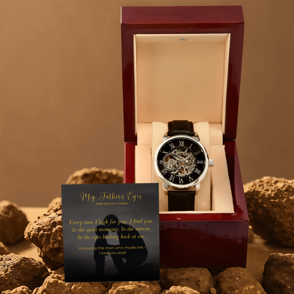 Image of My Father's Eyes Men's Luxury Watch