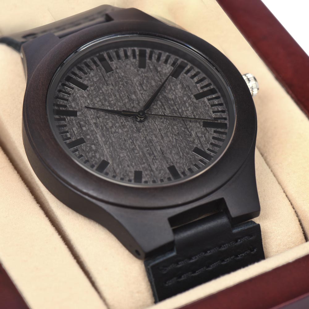 Image of Daddy Lessons Sandalwood Watch Gift
