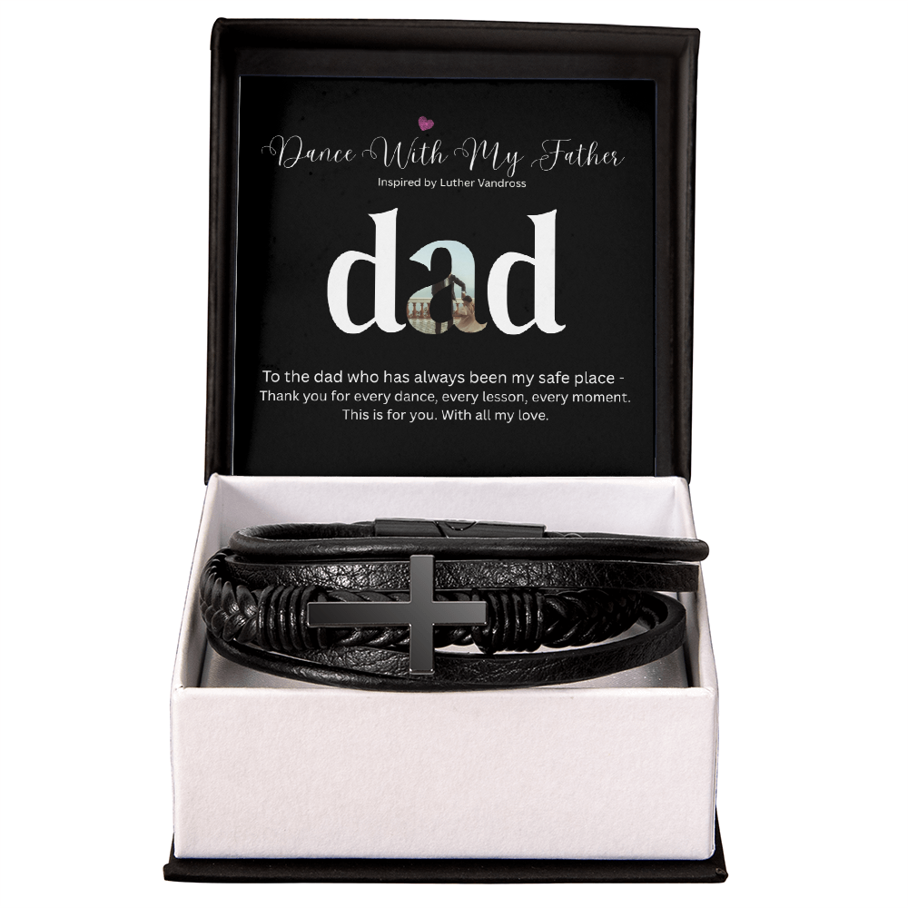 Image of Dance With My Father Cross Bracelet