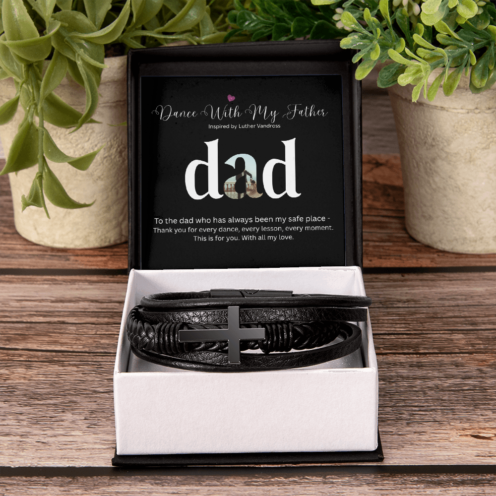 Image of Dance With My Father Cross Bracelet