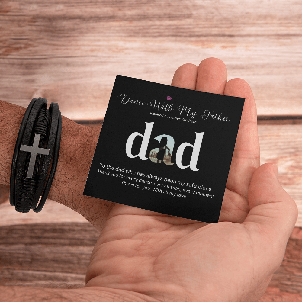 Image of Dance With My Father Cross Bracelet