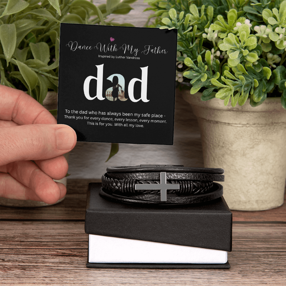 Image of Dance With My Father Cross Bracelet