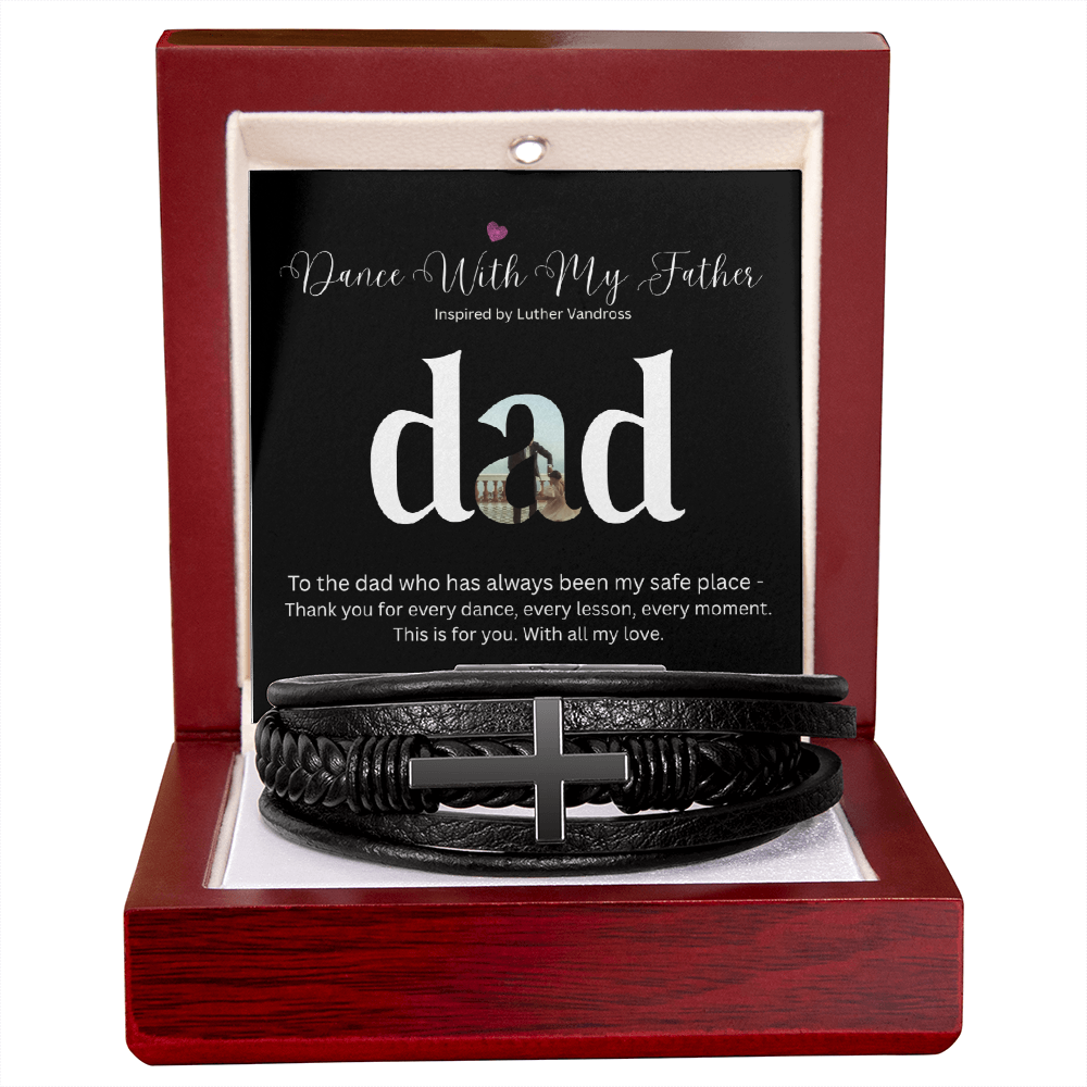 Image of Dance With My Father Cross Bracelet