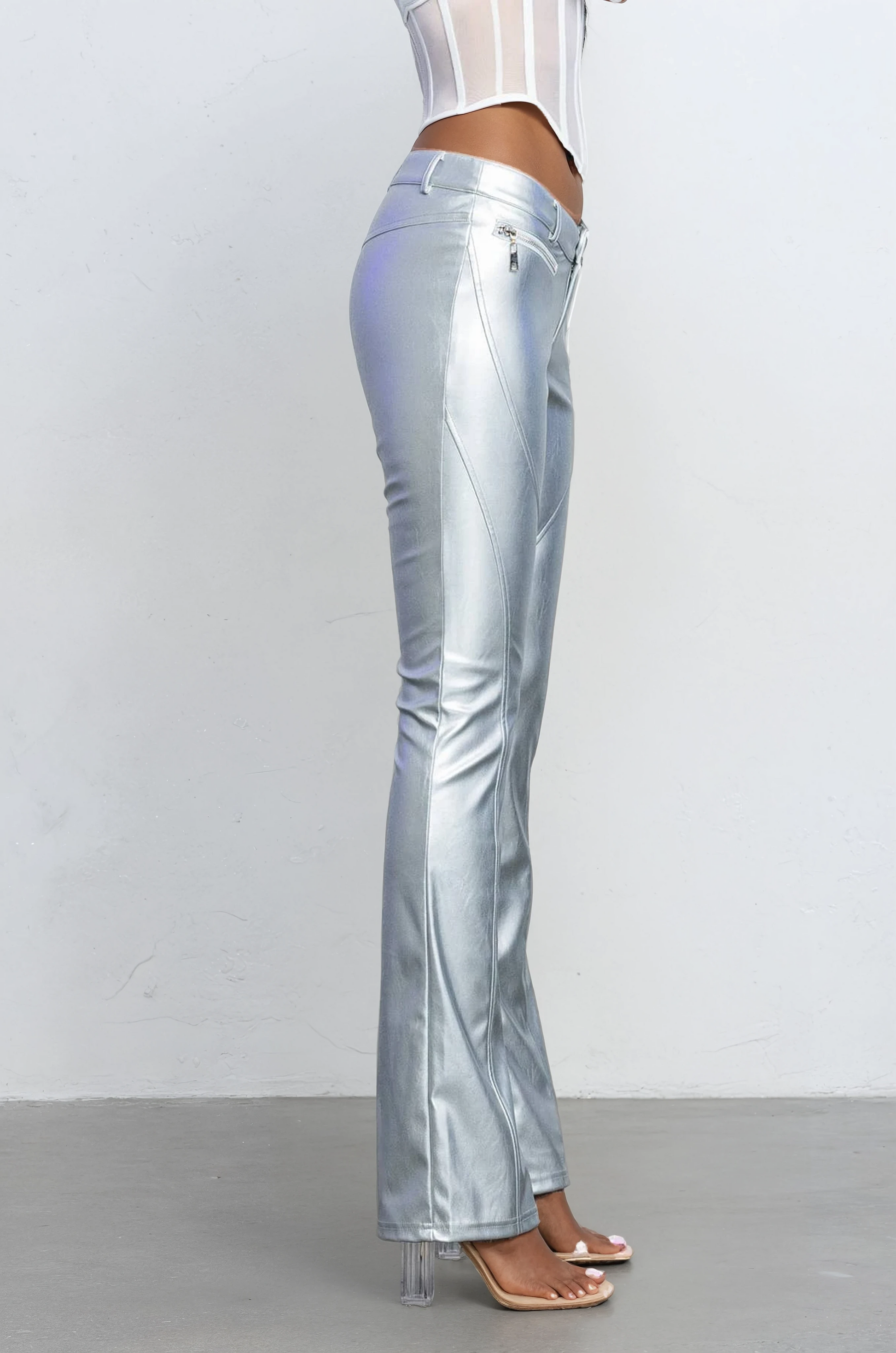CHROME DREAMS METALLIC PANTS