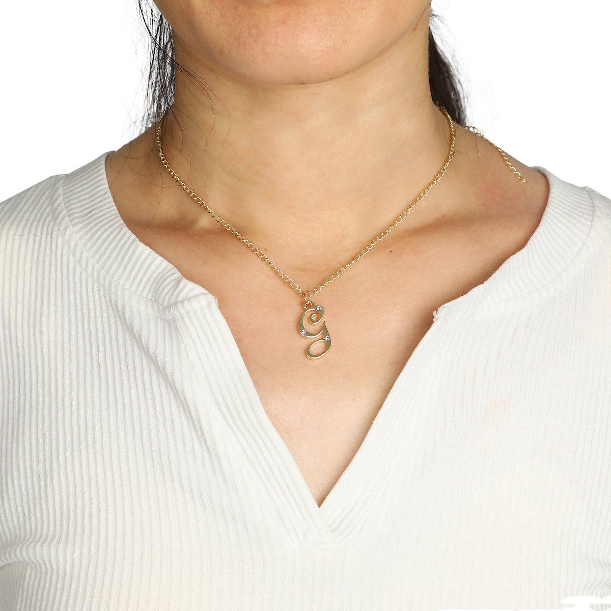 Image of Wicked G Pendant 2-Piece Necklace Set