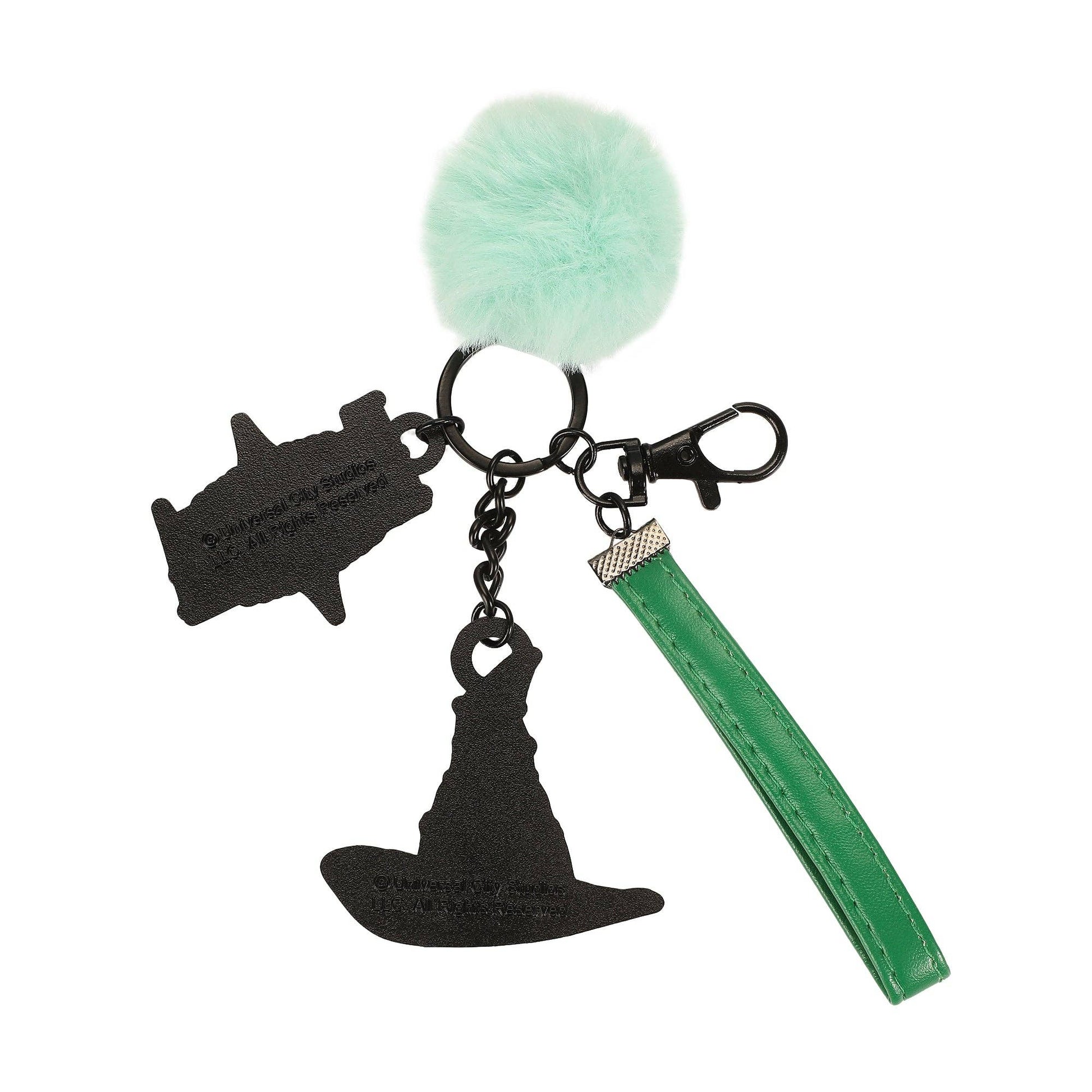 Wicked Elphaba Hat Pom Keychain