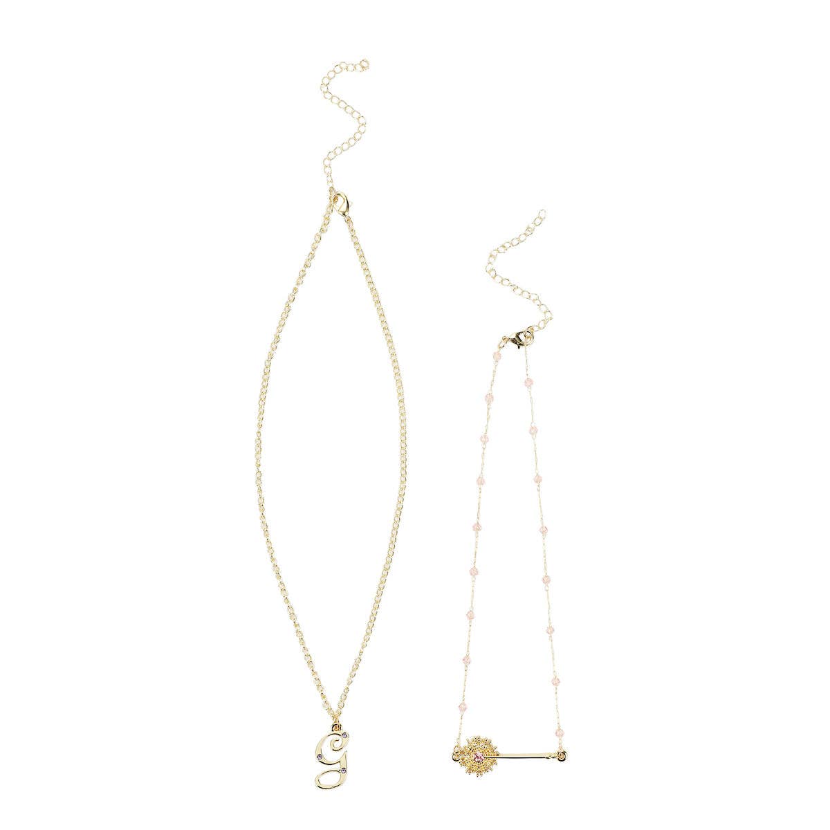 Wicked G Pendant 2-Piece Necklace Set