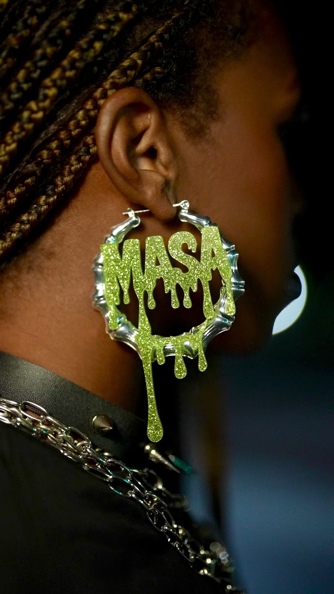 Image of MASA Slime Earrings - Make America Slime Again